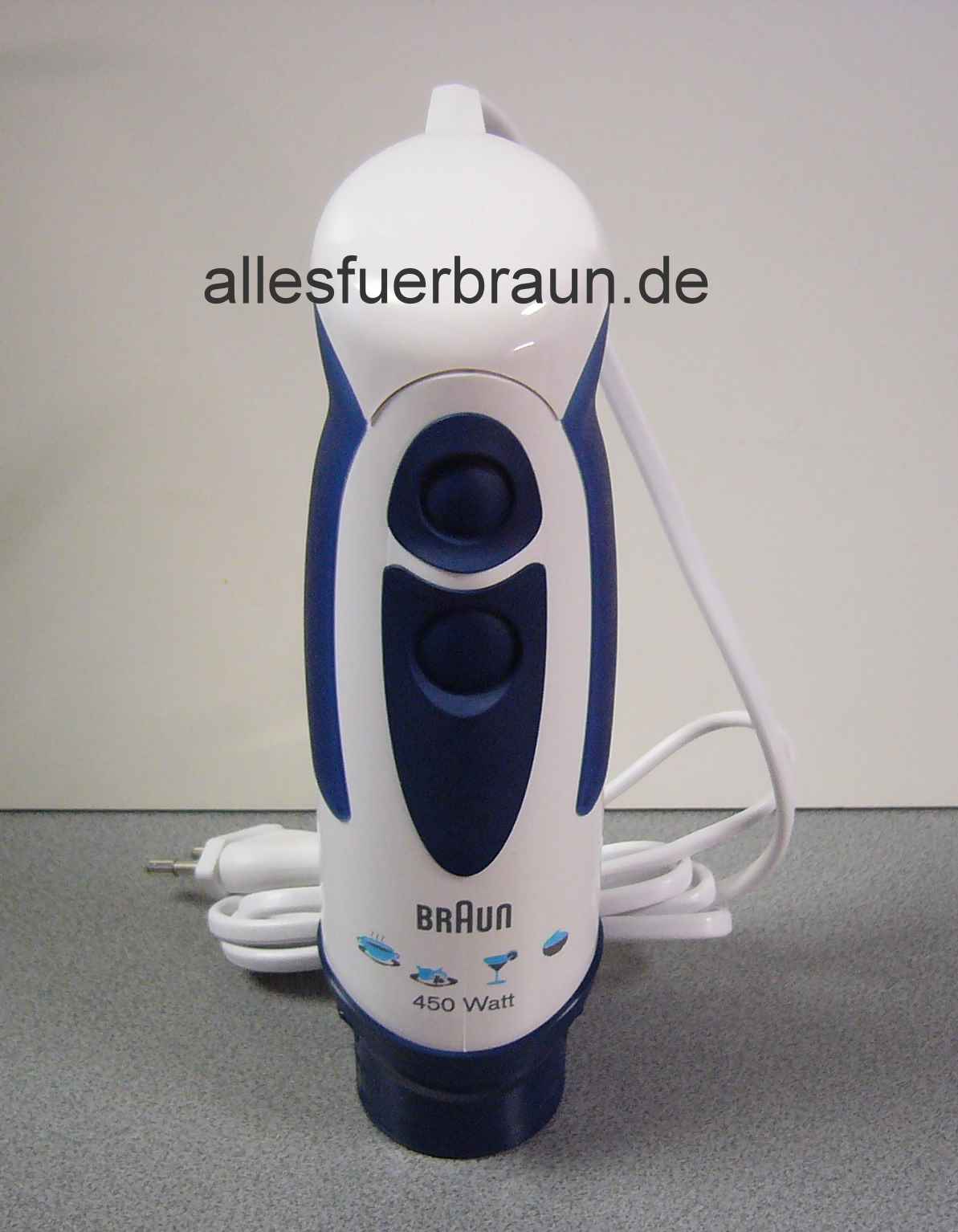 Braun Motor Stabmixer Multiquick 3 Soup MR4050 4193 NEU